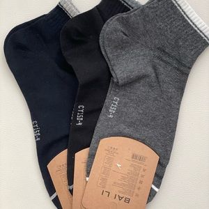 NWT Men’s Casual Cotton Short Socks